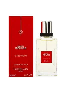 Apa de toaleta Guerlain Habit Rouge, 50 ml, pentru barbati