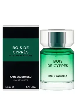 Apa de toaleta Lagerfeld Les Parfums Matieres Bois de Cypres, 50 ml, pentru barbati