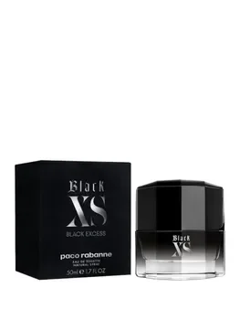 Apa de toaleta Paco Rabanne Black XS, 50 ml, pentru barbati