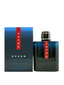 Apa de toaleta Prada Luna Rossa Ocean, 100 ml, pentru barbati
