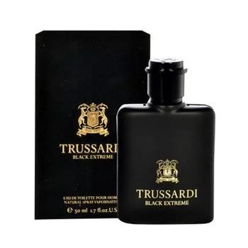 Apa de toaleta Trussardi Parfums Black Extreme, 30 ml, pentru barbati