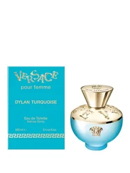 Apa de toaleta Versace Dylan Turquoise Pour Femme, 100 ml, pentru femei