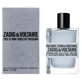 Apa de toaleta Zadig & Voltaire This Is Him! Vibes Of Freedom, 100 ml, pentru barbati