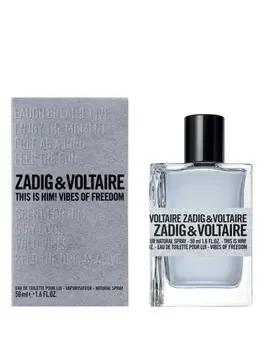 Apa de toaleta Zadig & Voltaire This is Him! Vibes of Freedom, 50 ml, pentru barbati