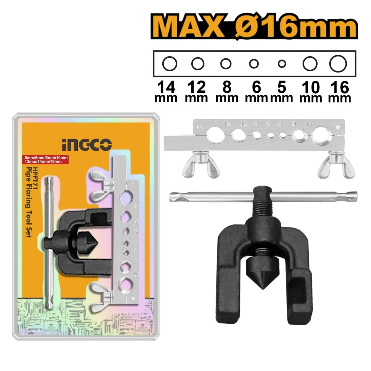 Aparat Bercuit Tevi INGCO HPFT71 – Multifunctional pentru Cupru si Aluminiu