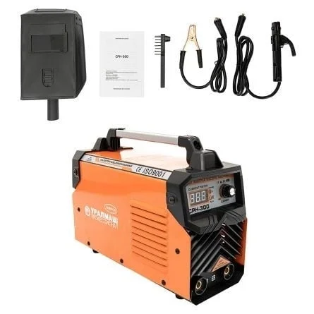 Aparat de sudura profesional 300A, tip invertor, 4500w, 1.6-5mm, accesorii incluse, URALMASH CPH300