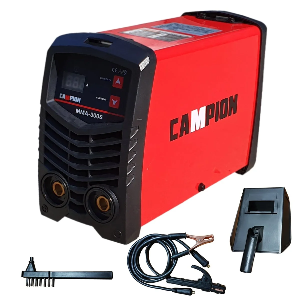 Aparat de sudura tip invertor 300A, MMA - mini 2.8kg, 1.5-5mm, clasa IP21S, Campion mma300s