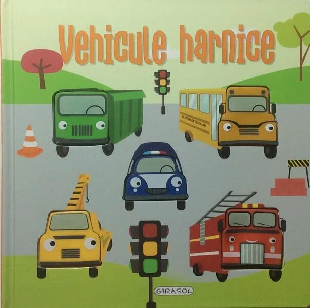 Apasă butoanele - Vehicule harnice - Hardcover - Girasol