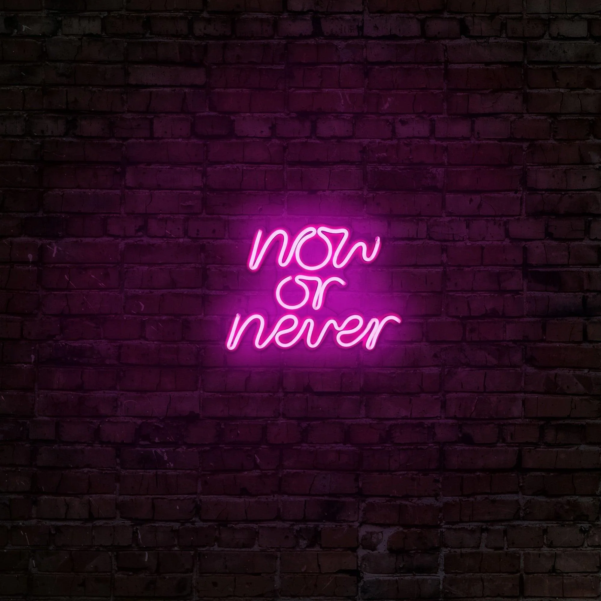 Aplica de Perete Neon Now or Never