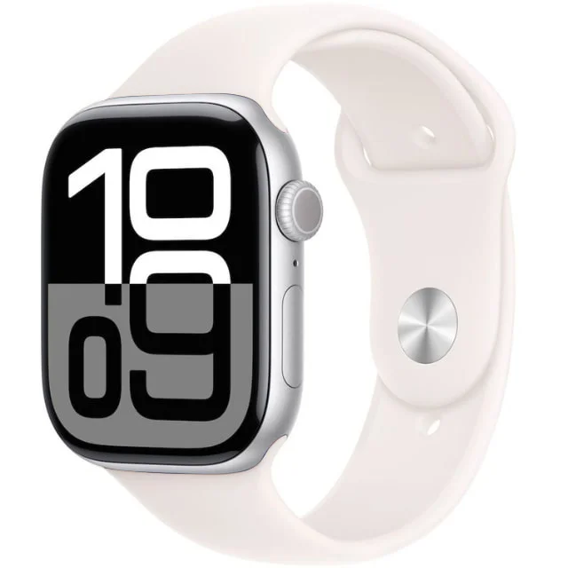 Apple Watch Series 10 2024, GPS, Aluminium 46mm N/A Silver Excelent
