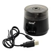 Ascutitoare electrica Eagle TY60USB, alimentare USB / 2 baterii AA neincluse, 1 orificiu, 8mm, plastic, negru