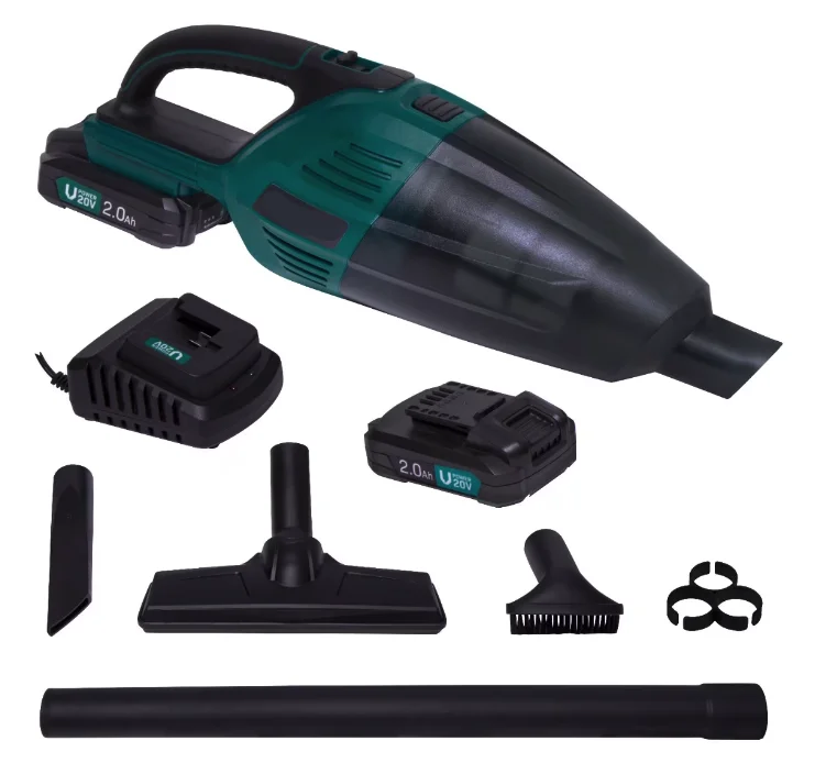 Aspirator de mana LEIHMANN S2 VC503DC rezervor 500ml nivel sunet 76dB 2 acumulatori 48V si un incarcator rapid incluse