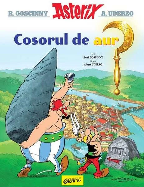 Asterix şi cosorul de aur (Vol. 2) - Hardcover - René Goscinny - Grafic Art