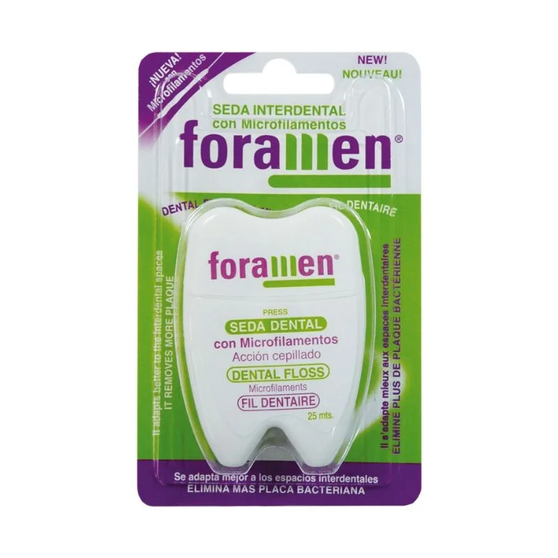 Ata interdentara cu microfilamente, Foramen
