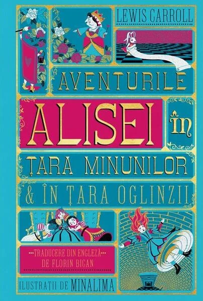 Aventurile Alisei în Țara Minunilor & în Țara Oglinzii - Hardcover - Arthur