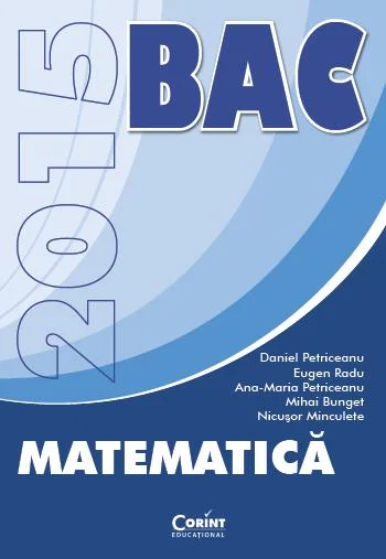 BACALAUREAT 2015. MATEMATICA