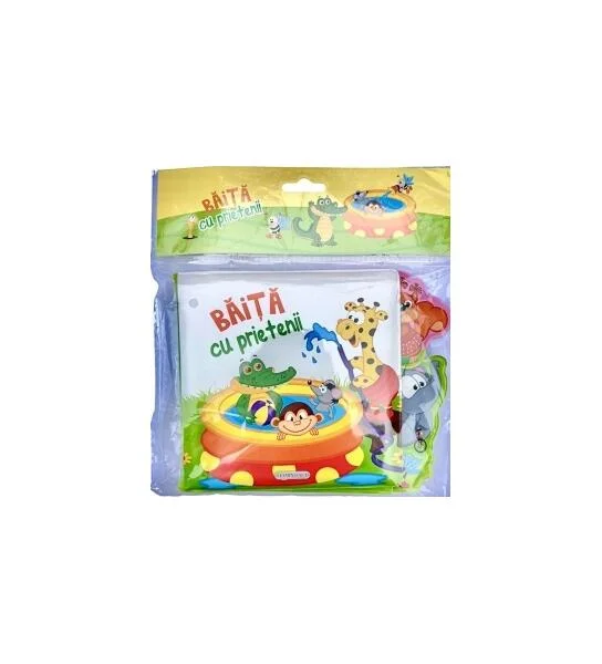 Băiță cu prietenii - Board book - Flamingo