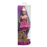 Barbie fashionistas blonda cu parul prins in coada, Barbie