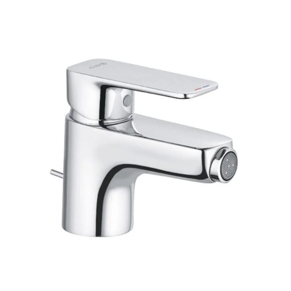 Baterie bideu crom Kludi cu ventil inclus, Pure  Style