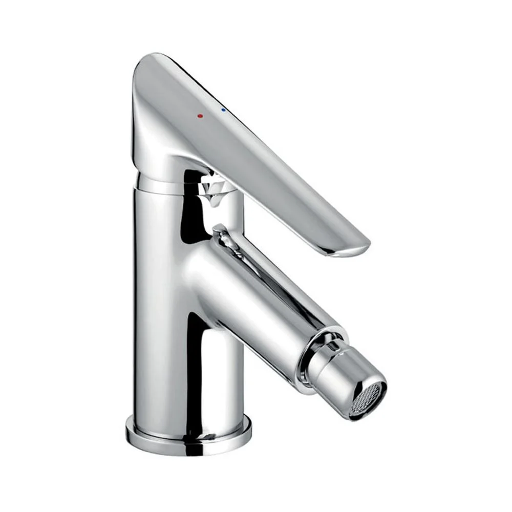 Baterie bideu culoare crom cu ventil inclus Ferro Cassino