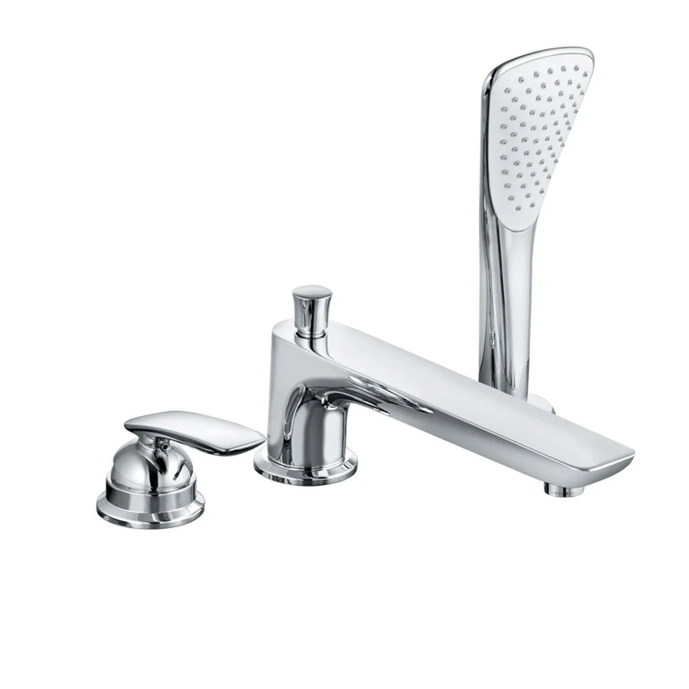 Baterie cada culoare crom cu 3 orificii Kludi Balance