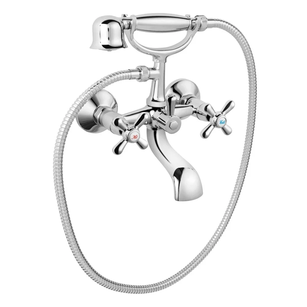 Baterie cada sau dus crom Ferro, Retro New