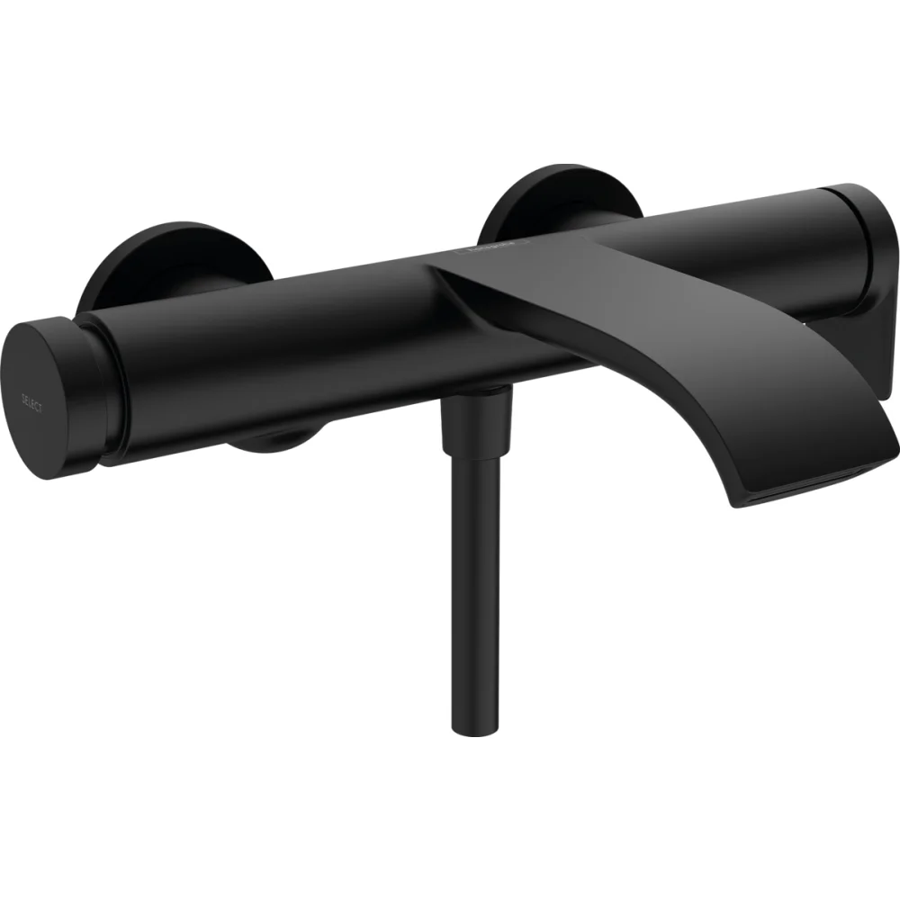 Baterie cada sau dus monocomanda, culoare negru mat Hansgrohe Vivenis 75420670