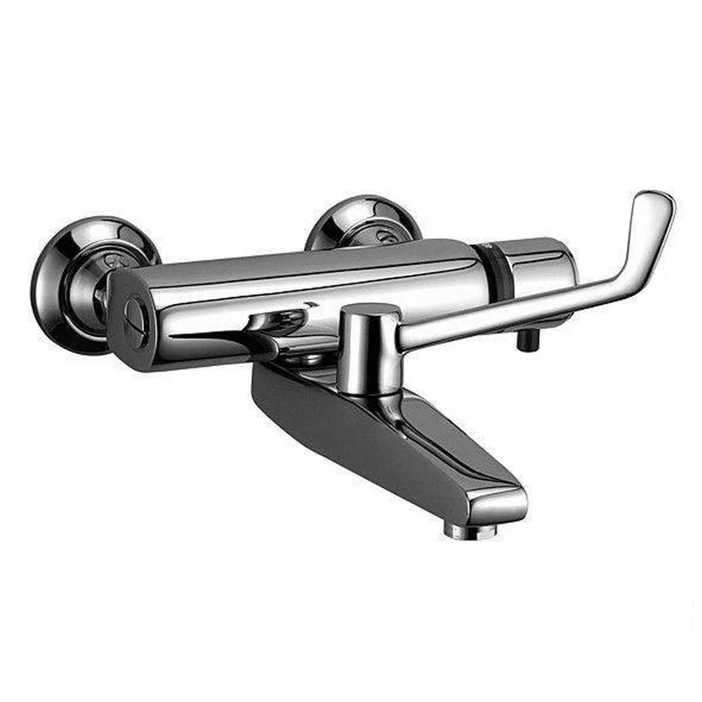 Baterie cada termostatata Kludi Medi Care cu maner clinic crom lucios