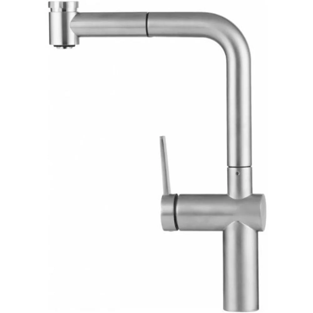 Baterie chiuveta bucatarie cu dus extractibil crom, Alveus Lara PS