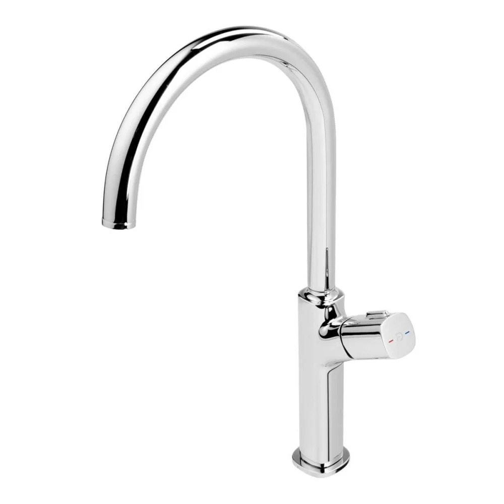 Baterie chiuveta bucatarie FDesign Meandro, crom lucios