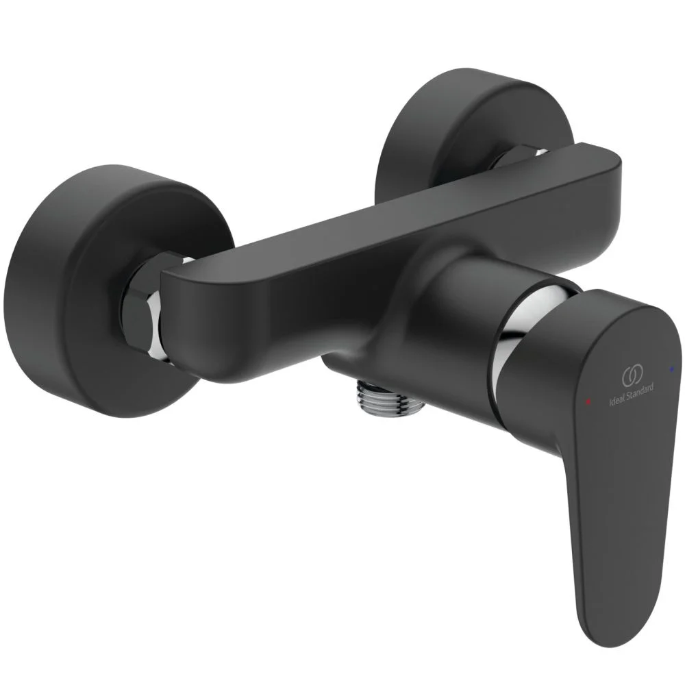 Baterie dus Ideal Standard Cerafine O negru mat crom lucios