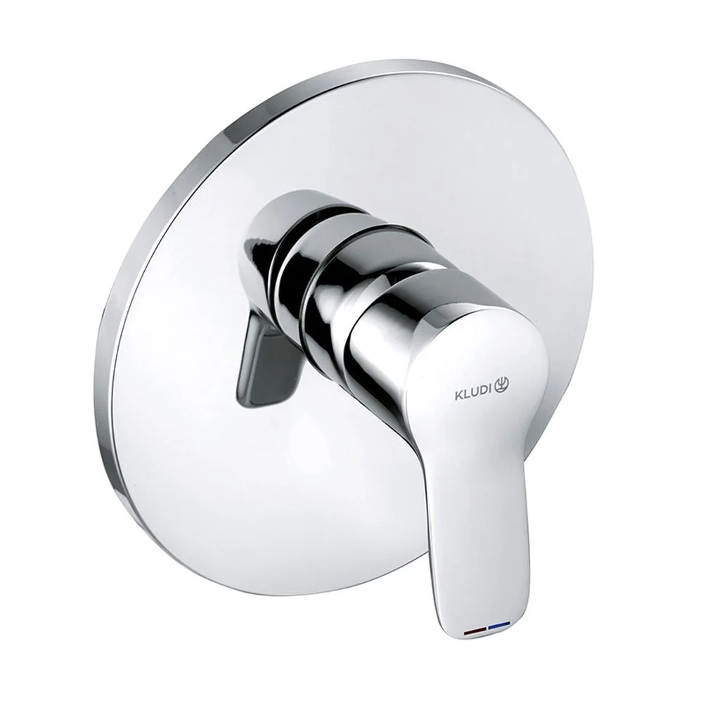 Baterie dus Kludi Pure  Easy incastrata pentru corp ingropat, crom