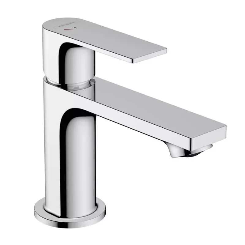 Baterie lavoar crom, tehnologie CoolStart, monocomanda, Hansgrohe Rebris E 143