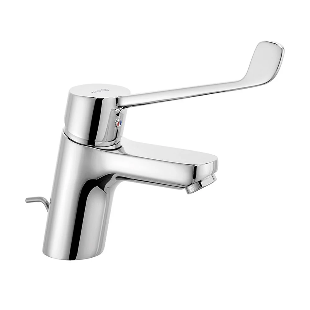 Baterie lavoar cu maner clinic crom cu ventil inclus Kludi, Pure  Easy