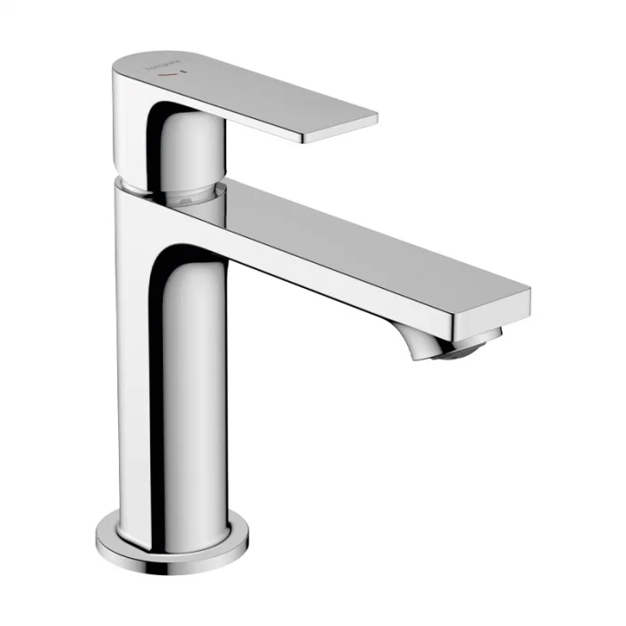 Baterie lavoar cu ventil inclus tehnologie CoolStart, crom, Hansgrohe Rebris E 110