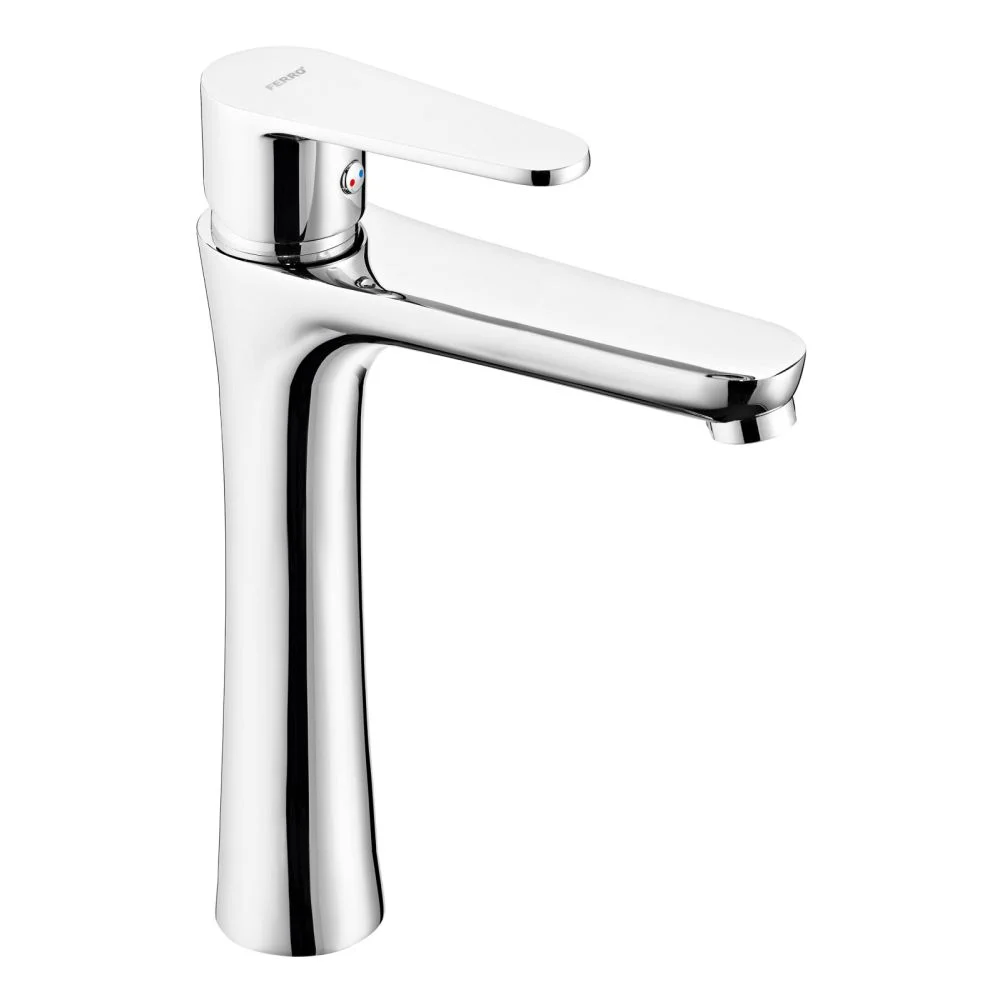 Baterie lavoar inalta crom lucios Ferro Algeo