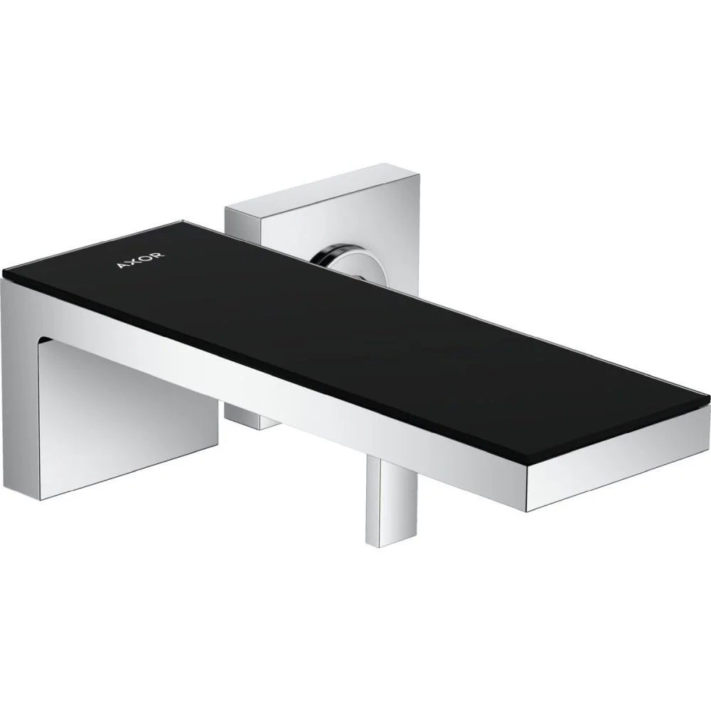 Baterie lavoar incastrata crom sticla neagra Hansgrohe Axor MyEdition 70