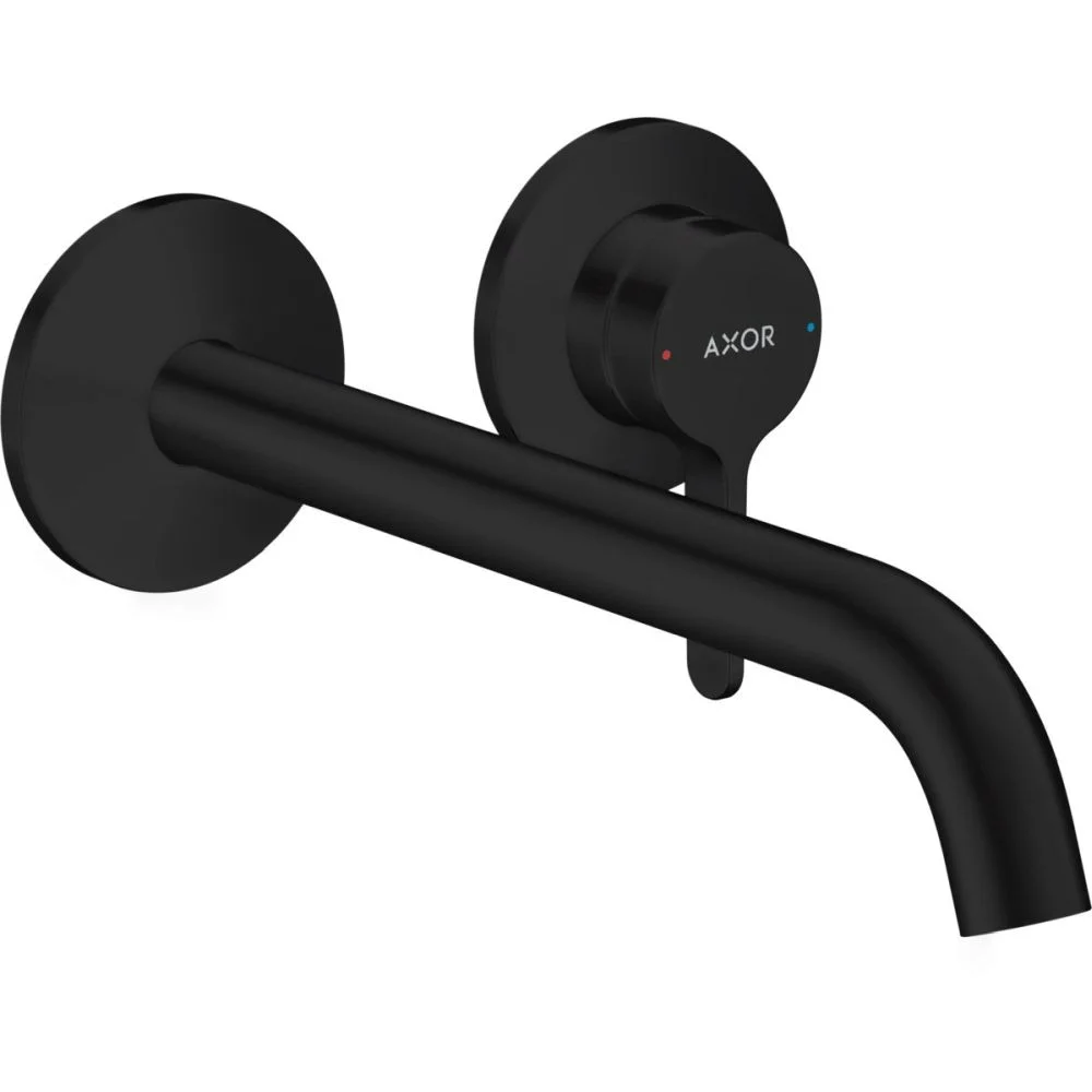 Baterie lavoar incastrata negru mat Hansgrohe Axor One