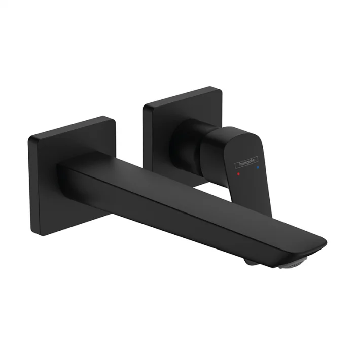Baterie lavoar, negru mat, monocomanda, Hansgrohe Logis