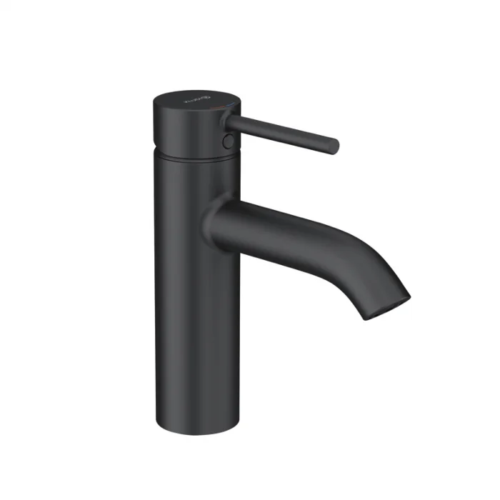 Baterie lavoar negru mat, monocomanda, Kludi Bozz 100