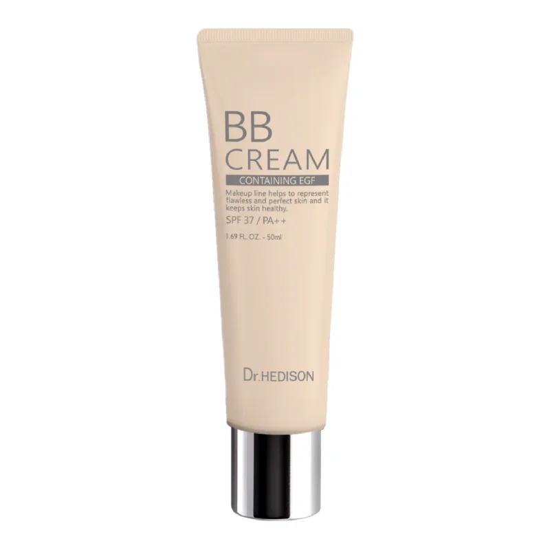 BB Cream cu SPF37 PA++, Light-Medium Beige, 50 ml, Dr Hedison