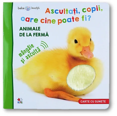 Bebe învață. Ascultați, copii, oare cine poate fi? Animale de la fermă