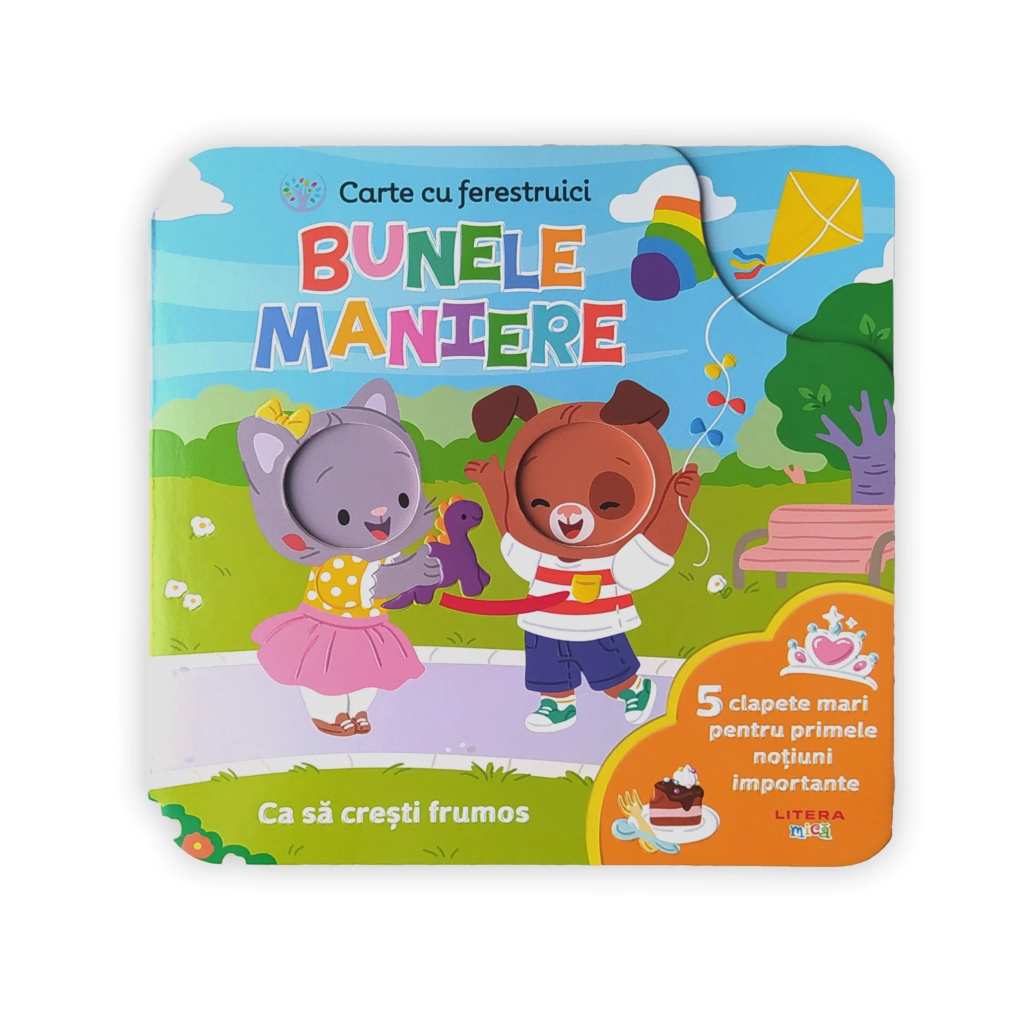 Bebe invata. Bunele maniere. Carte cu ferestruici