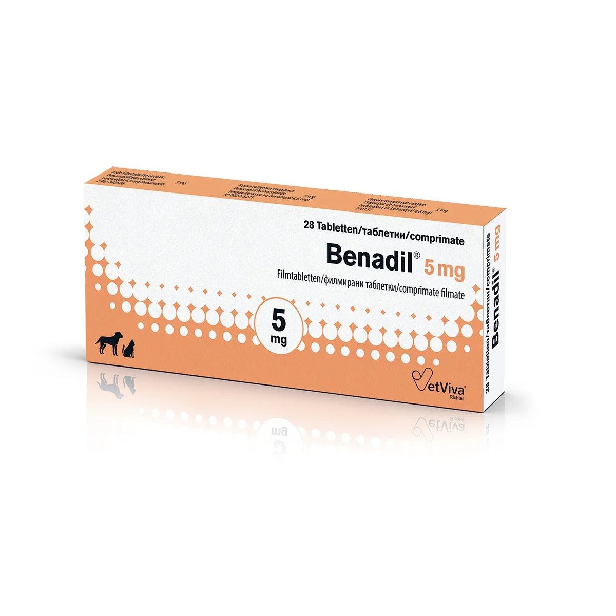 Benadil 5 mg, 28 tablete