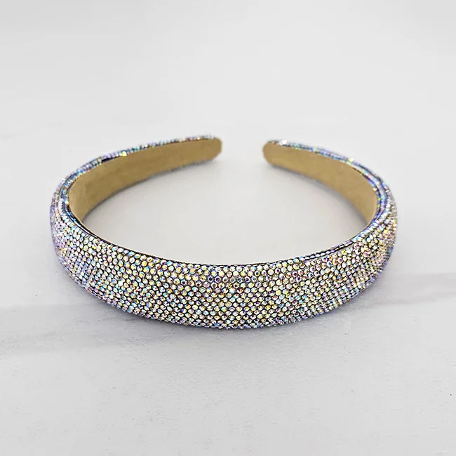 Bentita bufanta Medelina, cu pietre cu reflexii colorate, Multicolor