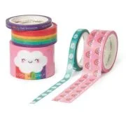 Benzi adezive din hartie - Tape By Tape - Rainbow