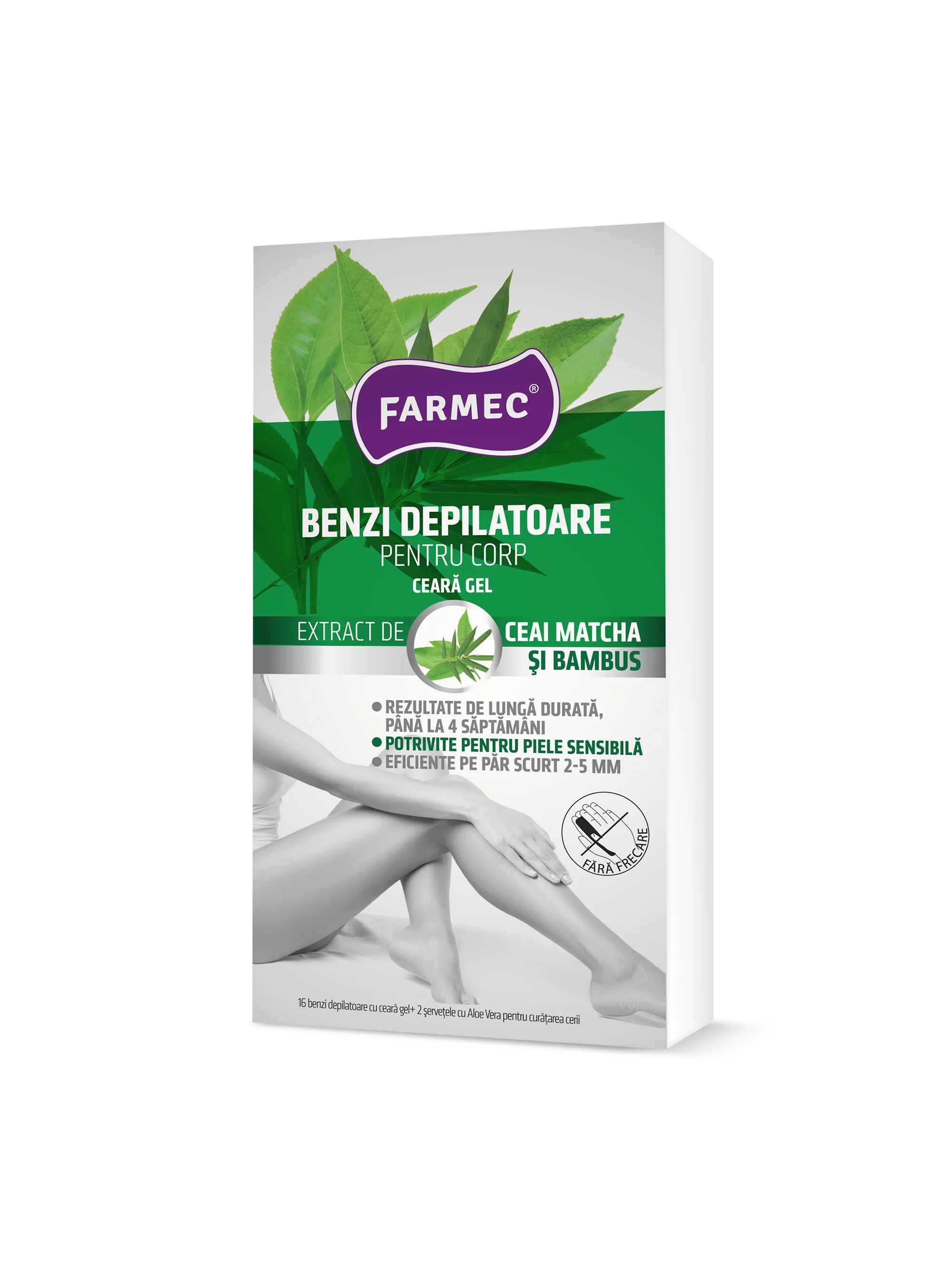 Benzi Depilatoare Pentru Corp Cu Ceară Gel