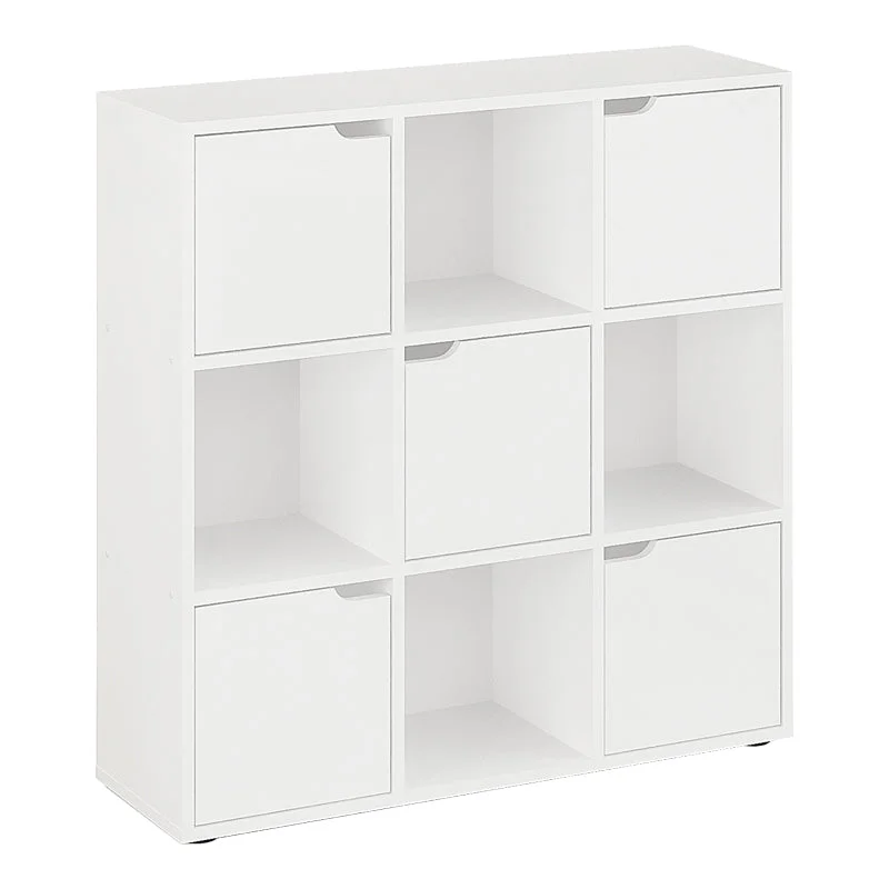 Biblioteca Bookel  , Alb 88x28x89cm