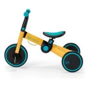Bicicleta de echilibru / tricicleta Kinderkraft 4trike, primrose yellow