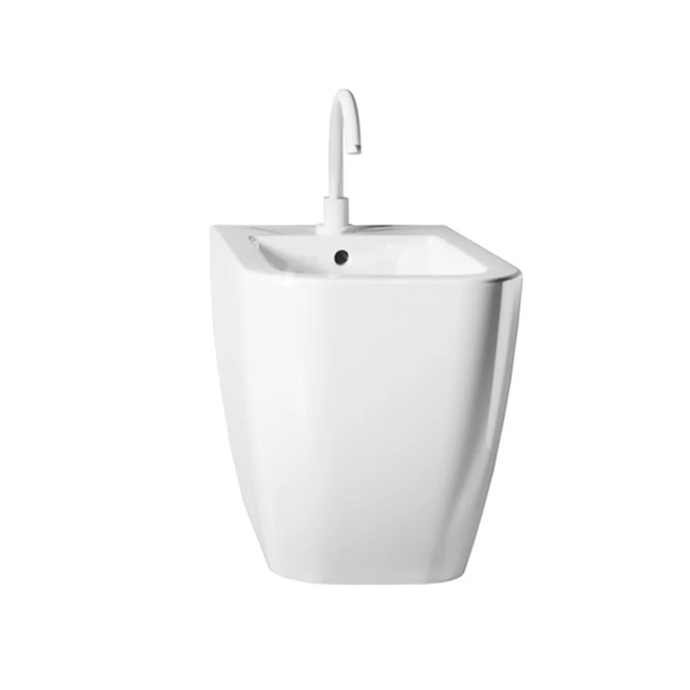 Bideu stativ rectificat alb Hatria, Bianca